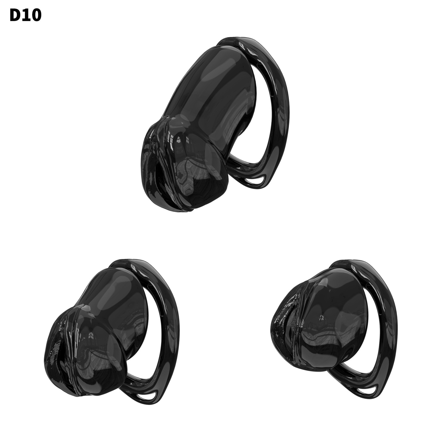 Adjustable Silicone Male Chastity Cage