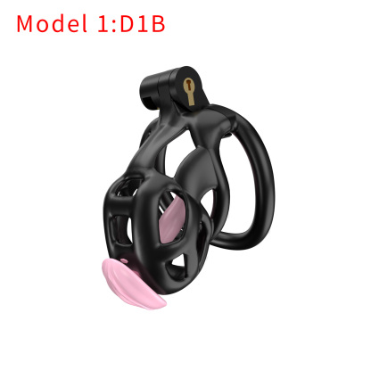Black ABS Cobra Chastity Cage  (5 Sizes)