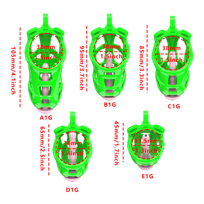 ABS Cobra Chastity Cage (5 Sizes)