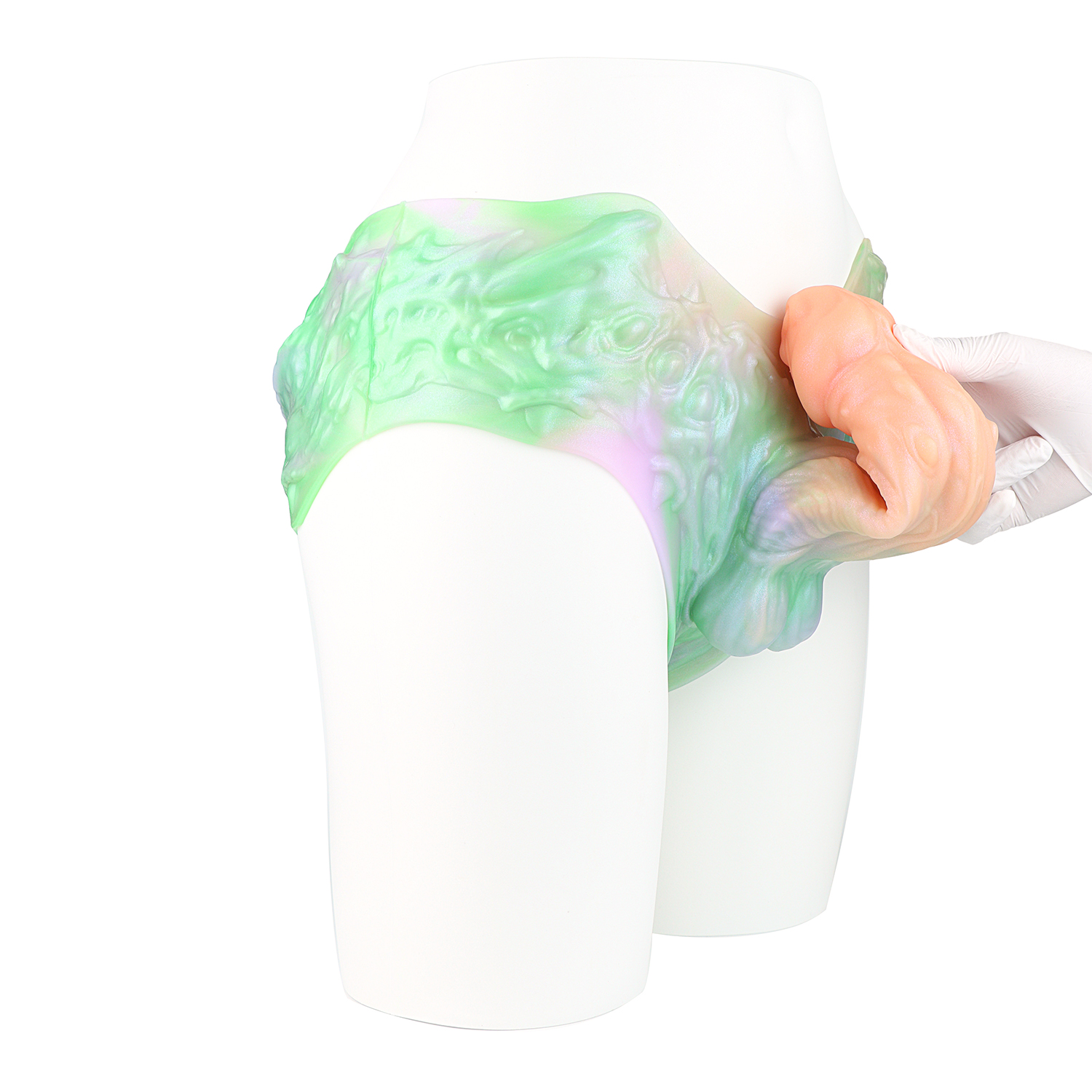 Wearable Silicone Fantasy Dildo Panties – Soft Realistic Extender & Enhancer