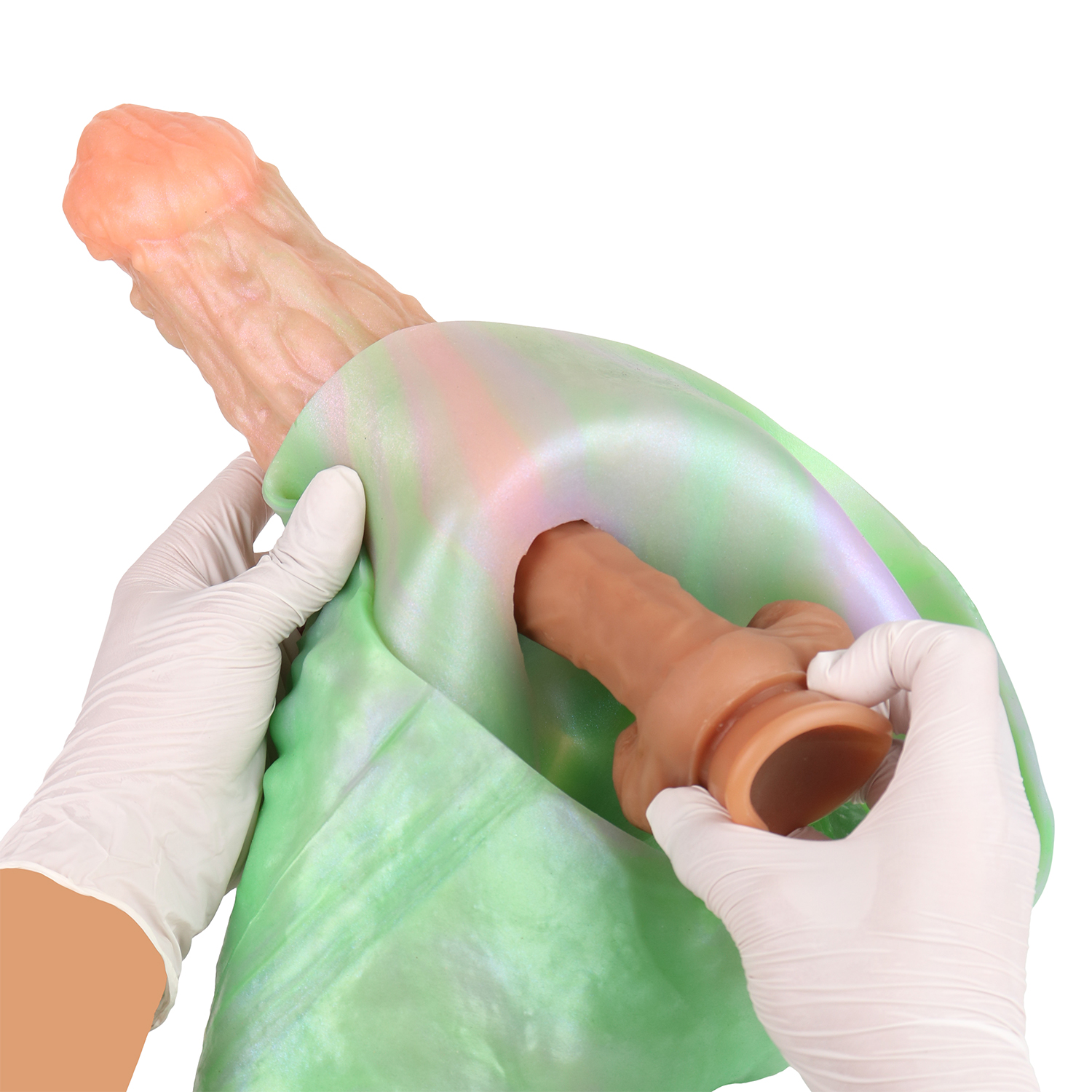 Wearable Silicone Fantasy Dildo Underwear – Penis Extender & Enhancer