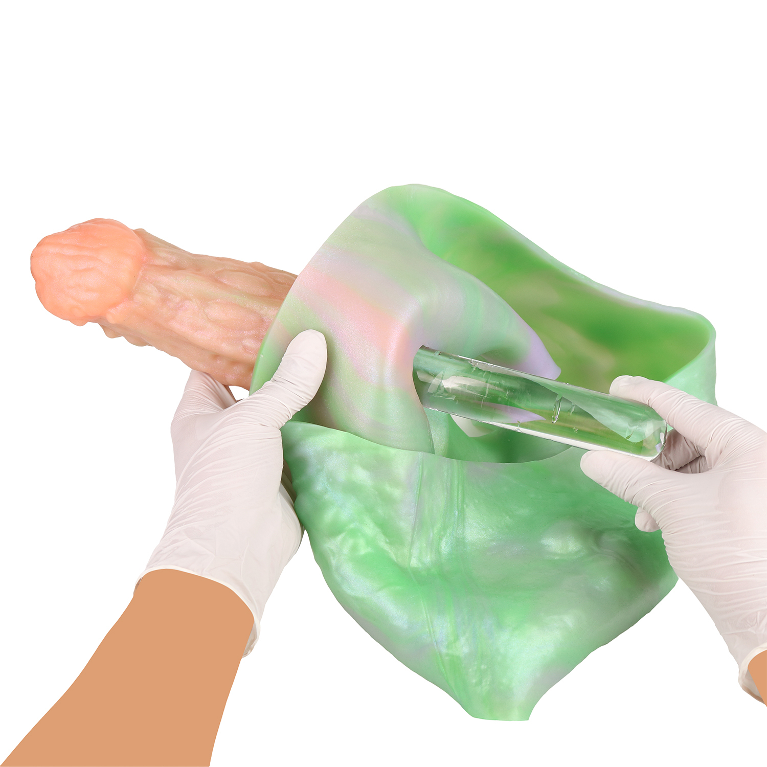 Wearable Silicone Fantasy Dildo Underwear – Penis Extender & Enhancer