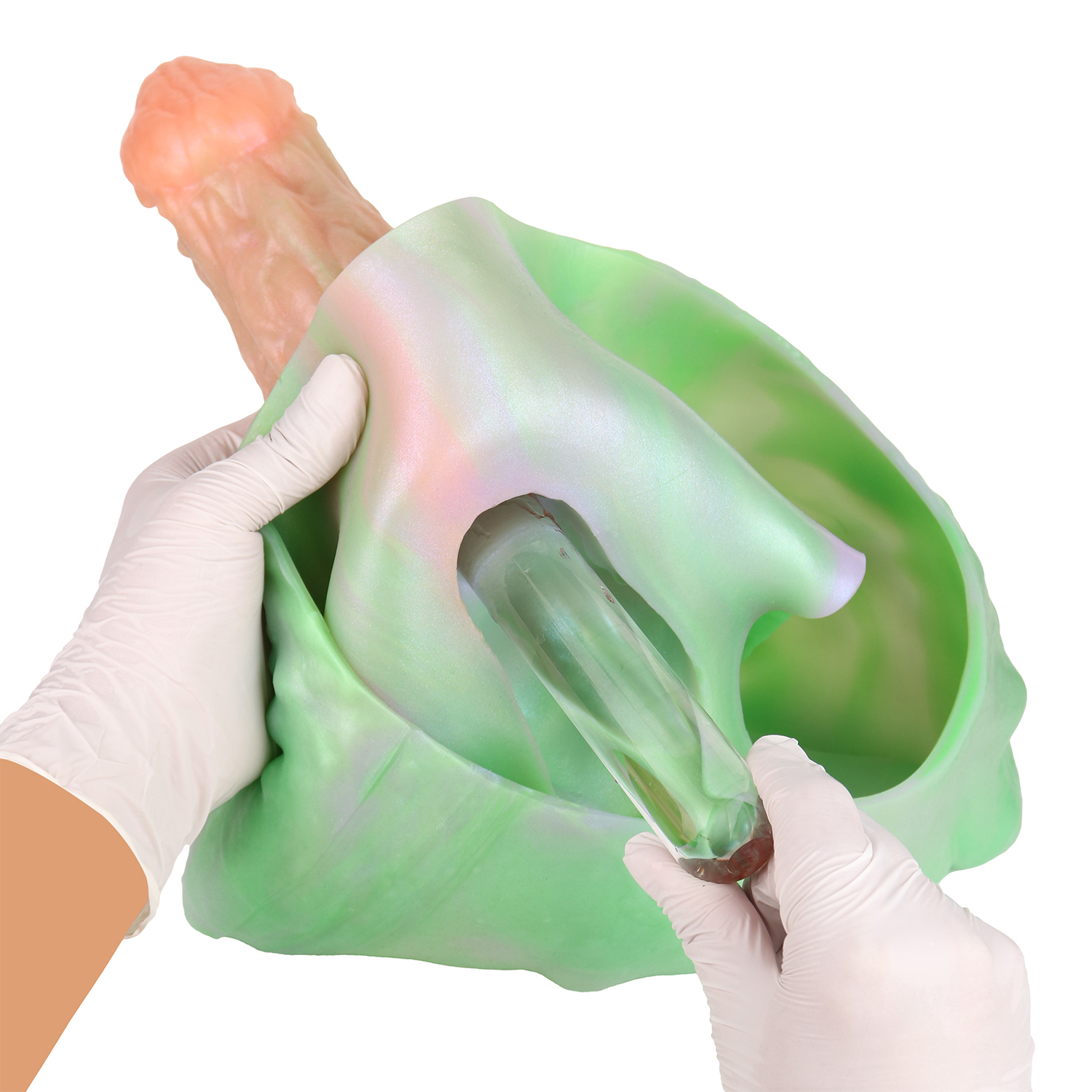 Wearable Silicone Fantasy Dildo Underwear – Penis Extender & Enhancer