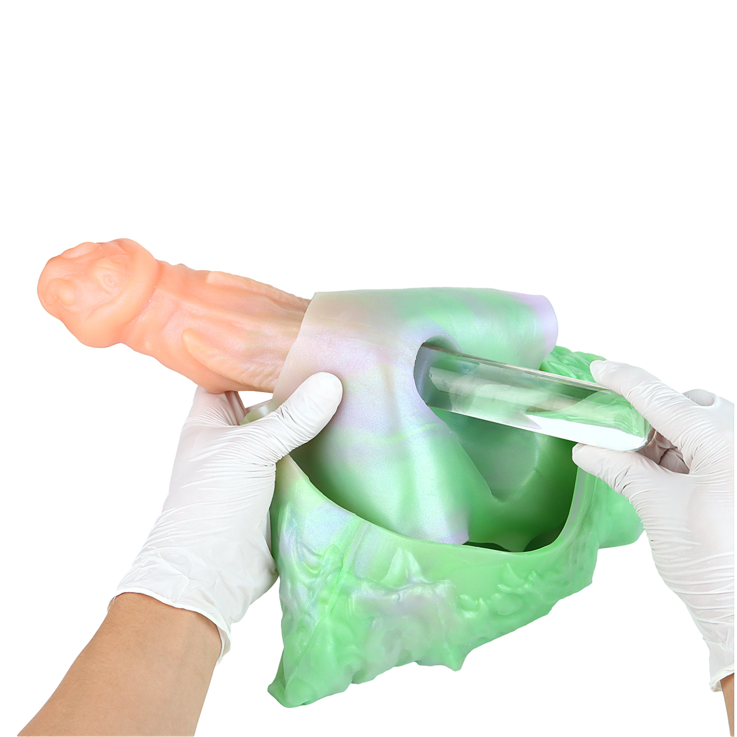 Wearable Silicone Fantasy Dildo Panties – Soft Realistic Extender & Enhancer