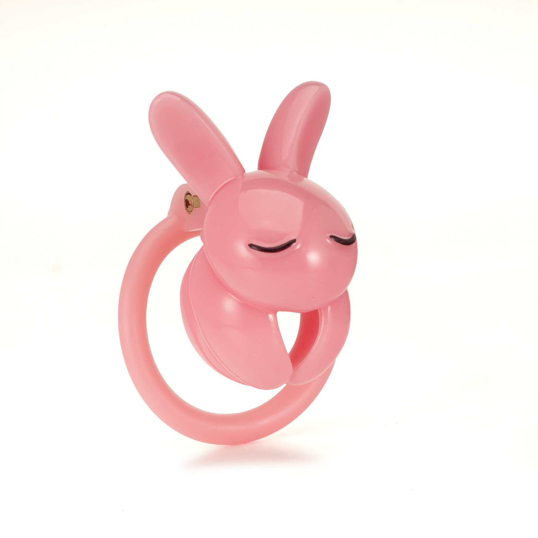 Resin Bunny Chastity Lock – Cute Lightweight Chastity Device (2 Colors)