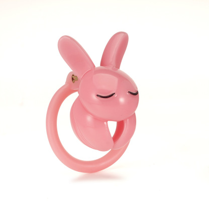 Resin Bunny Chastity Lock – Cute Lightweight Chastity Device (2 Colors)