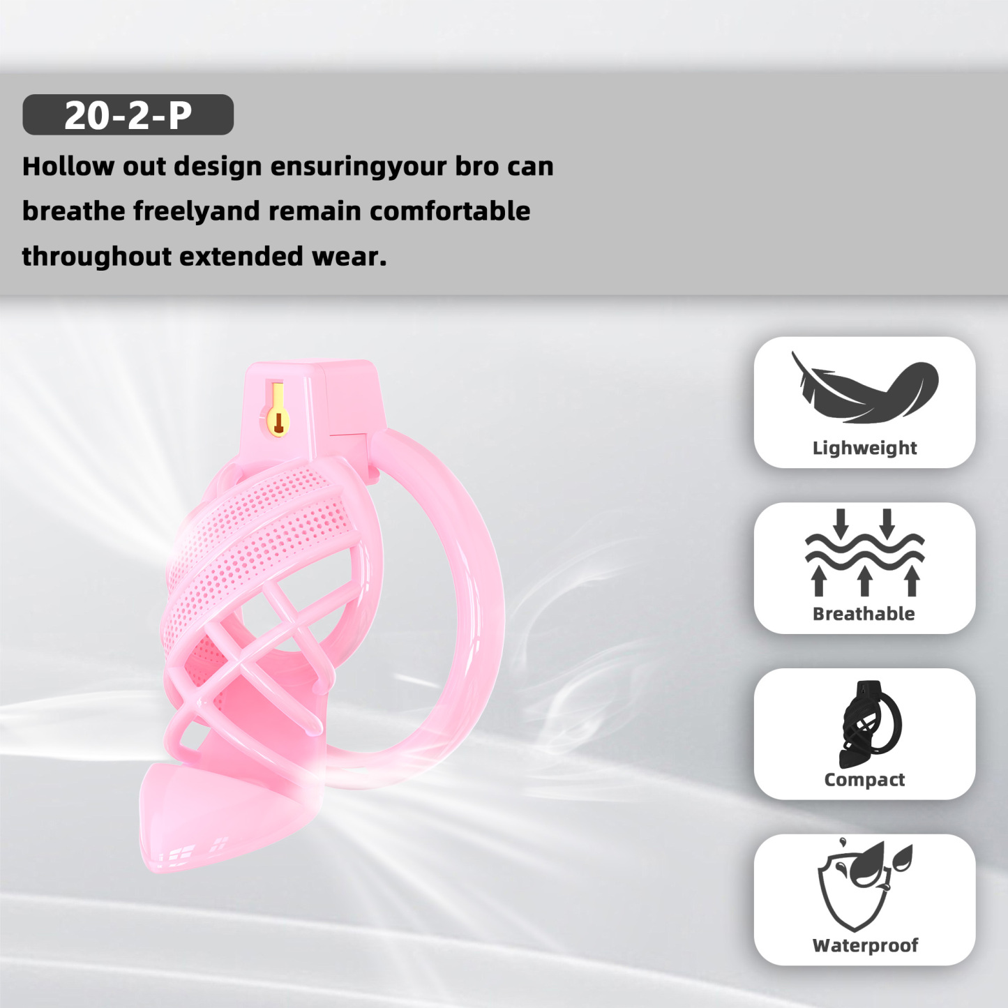 Toyaura High Heel Sissy Chastity Cage