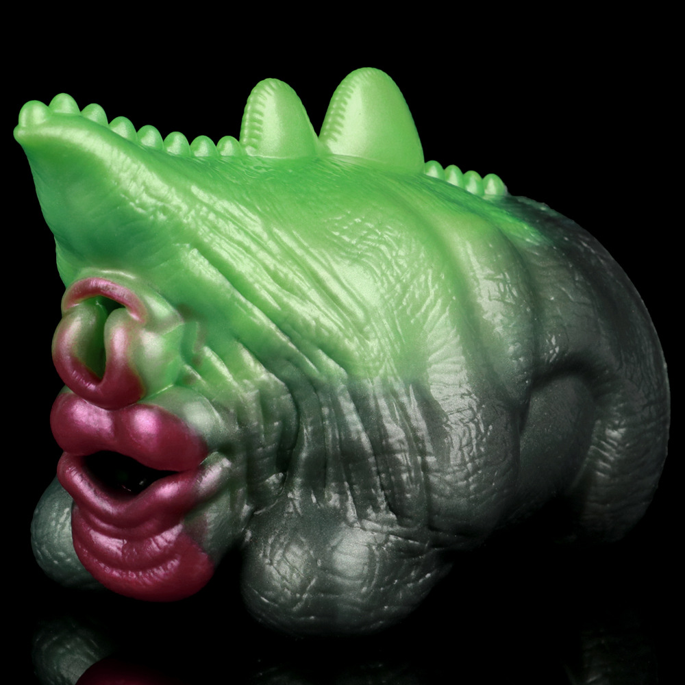 Fantasy Lizard Dual-Channel Massager—Ultra-Soft Silicone Material