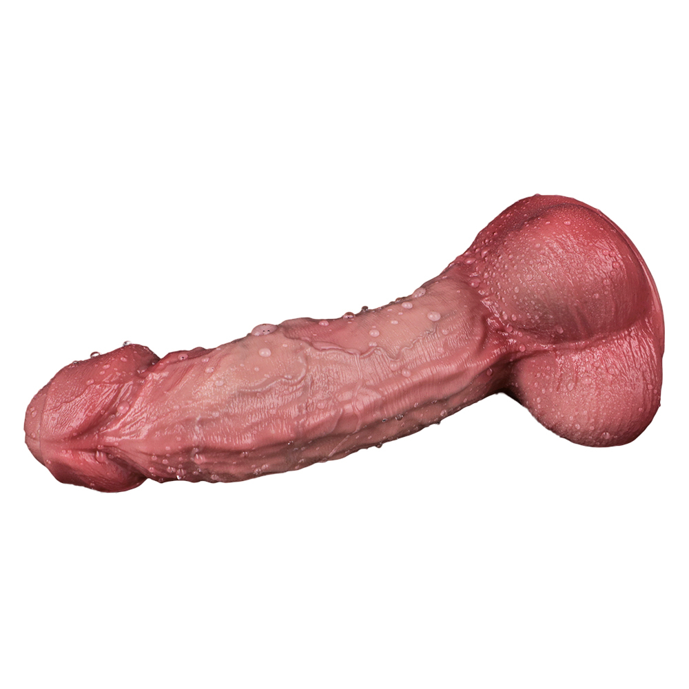 OS-ADL5061-Realistic Dual-Layer Firmness Skin-Tone Dildo