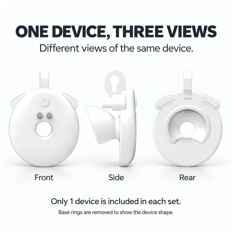 App-Controlled Vibrating Chastity Cage – Inverted Flat