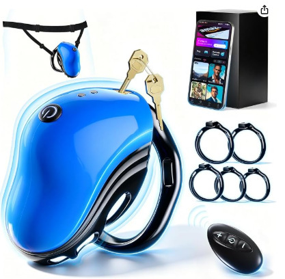 Smart Vibrating Chastity Lock with APP & Remote Control