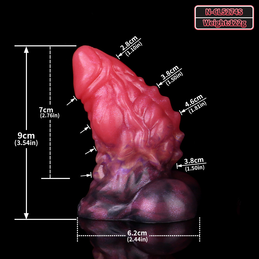 Textured Fantasy Silicone Plug