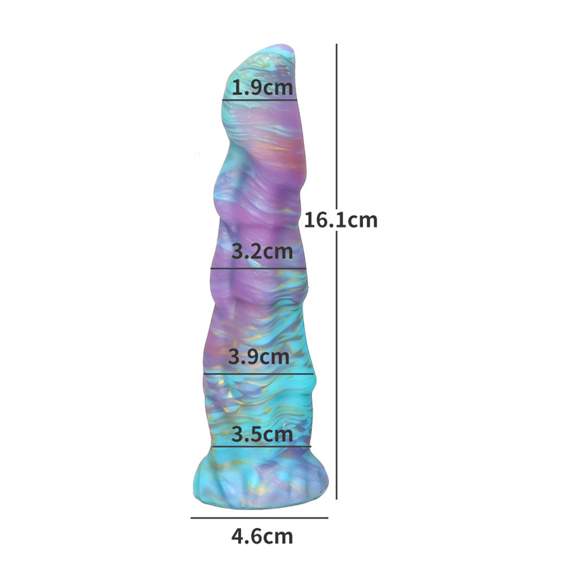 Alien-Textured Silicone Dildo (3 Sizes)