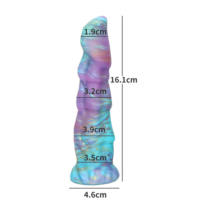 Alien-Textured Silicone Dildo (3 Sizes)