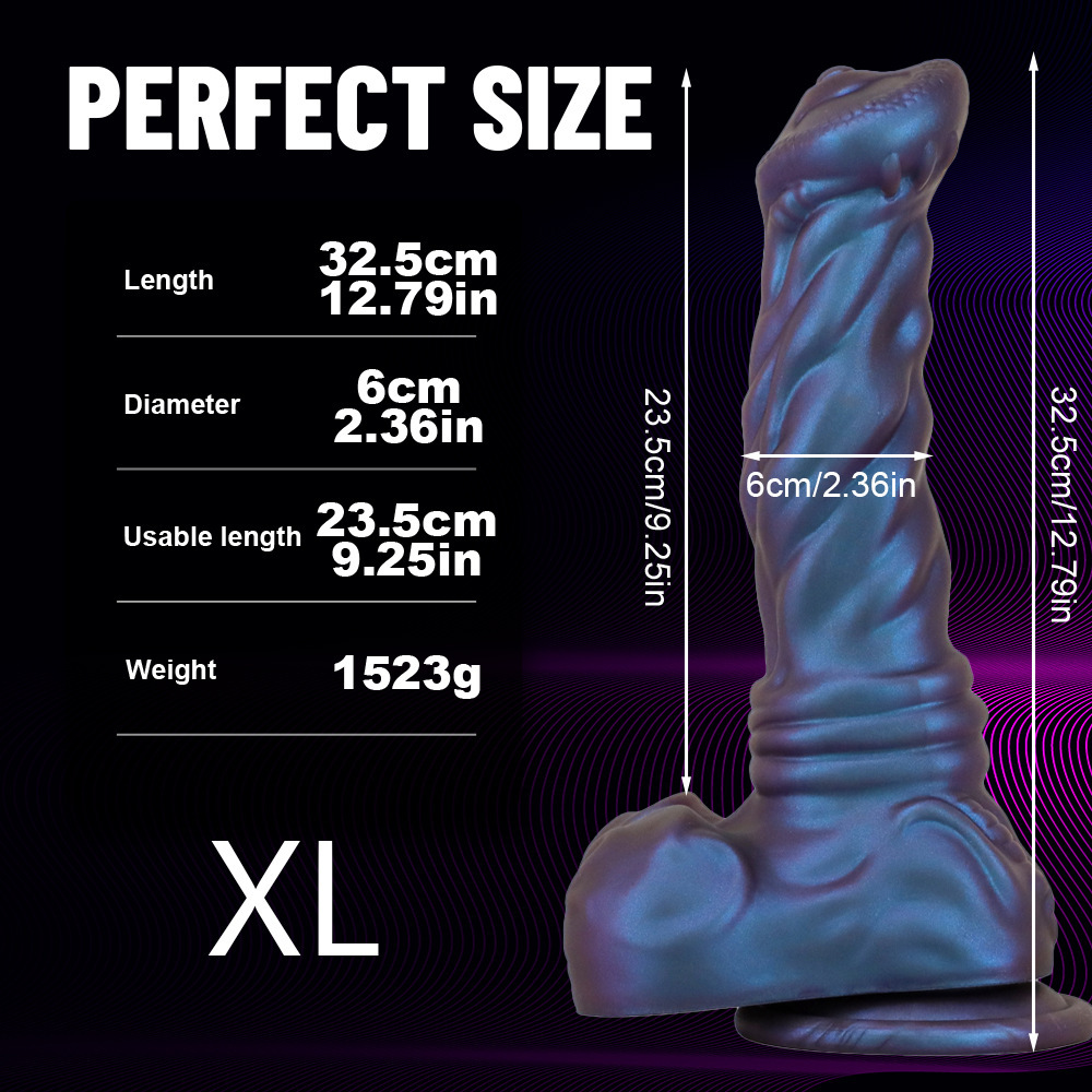 Fantasy Alien Stallion Dildo – Silicone Monster Adult Toy