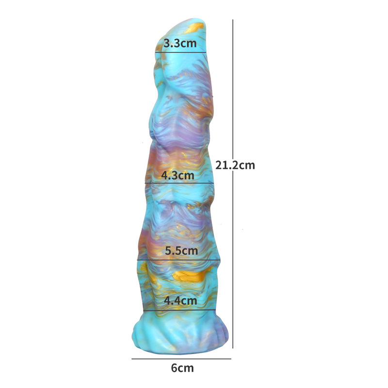 Alien-Textured Silicone Dildo (3 Sizes)