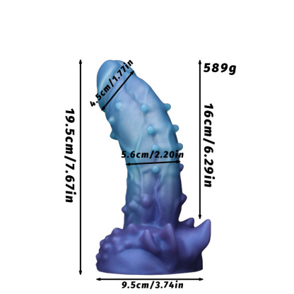 Fantasy Creature Textured Dildo – Adult Toy for Ultimate Pleasure
