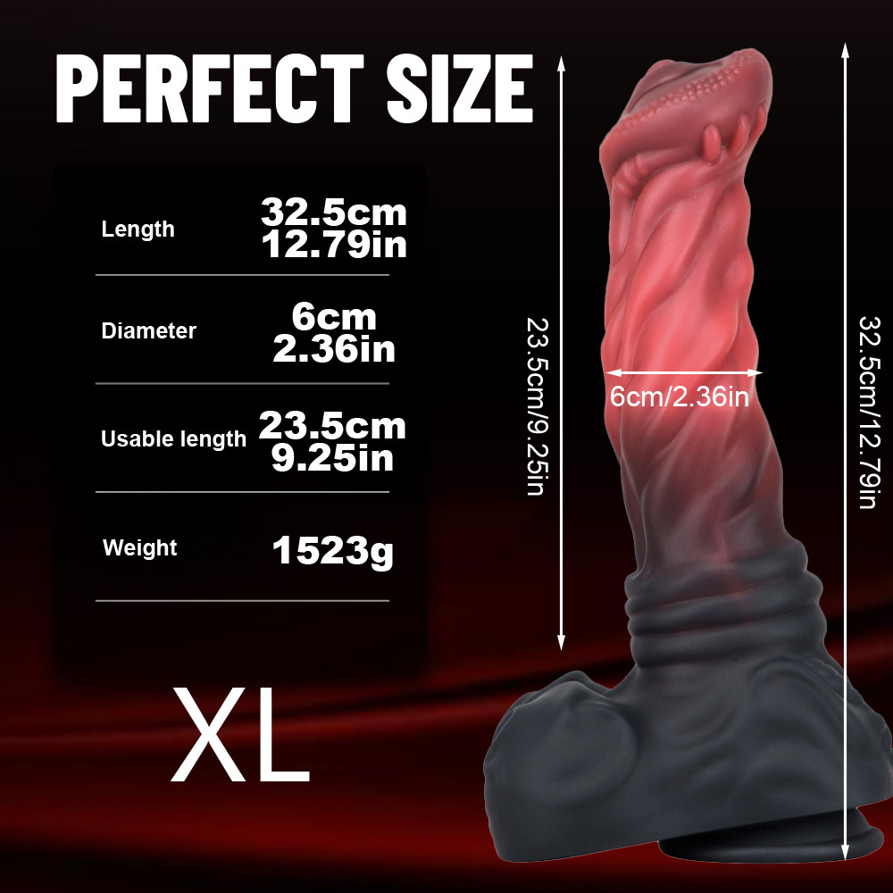 Fantasy Alien Stallion Dildo – Silicone Monster Adult Toy