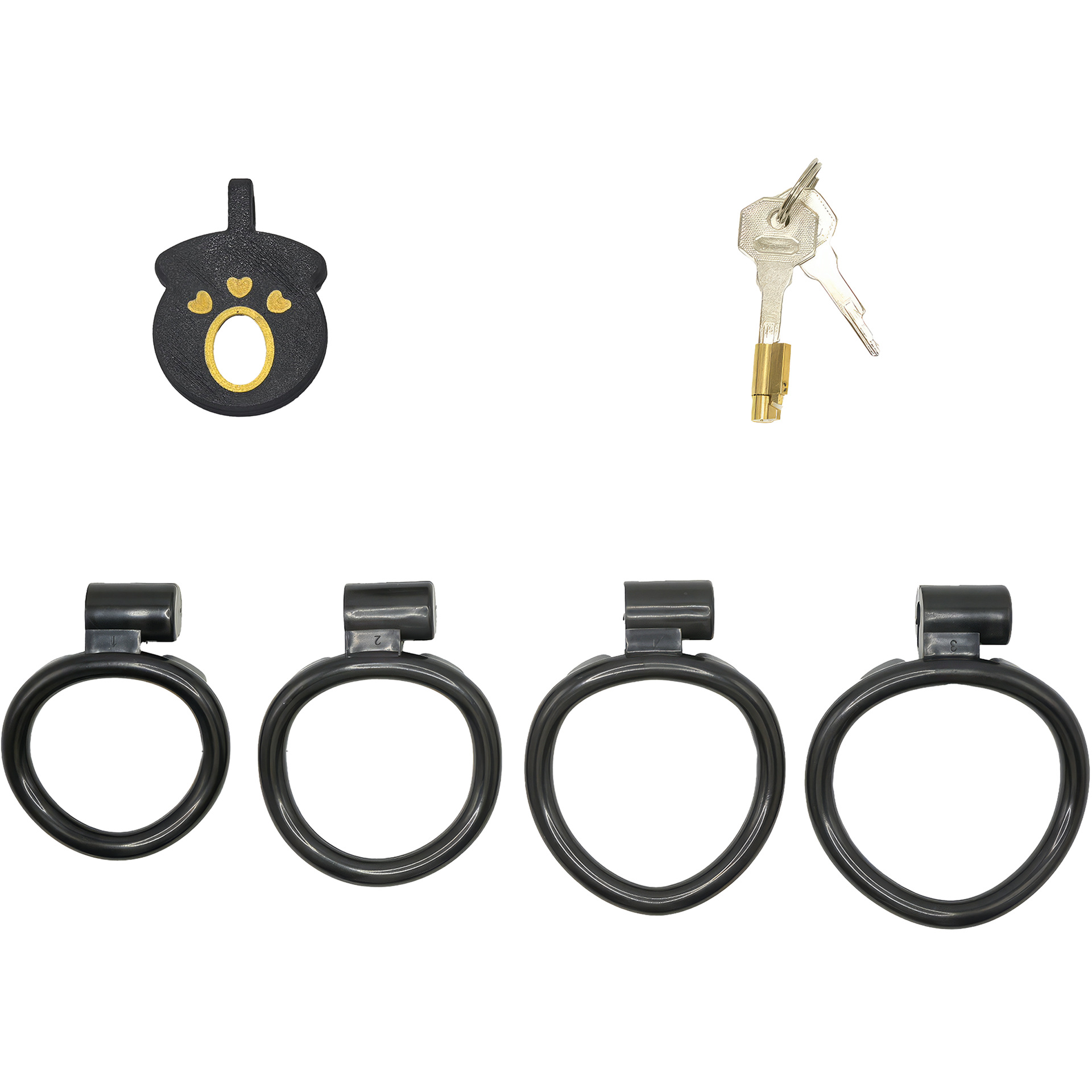 Cute Flat Shemale Chastity Device – Multi-Color | Safe & Comfortable