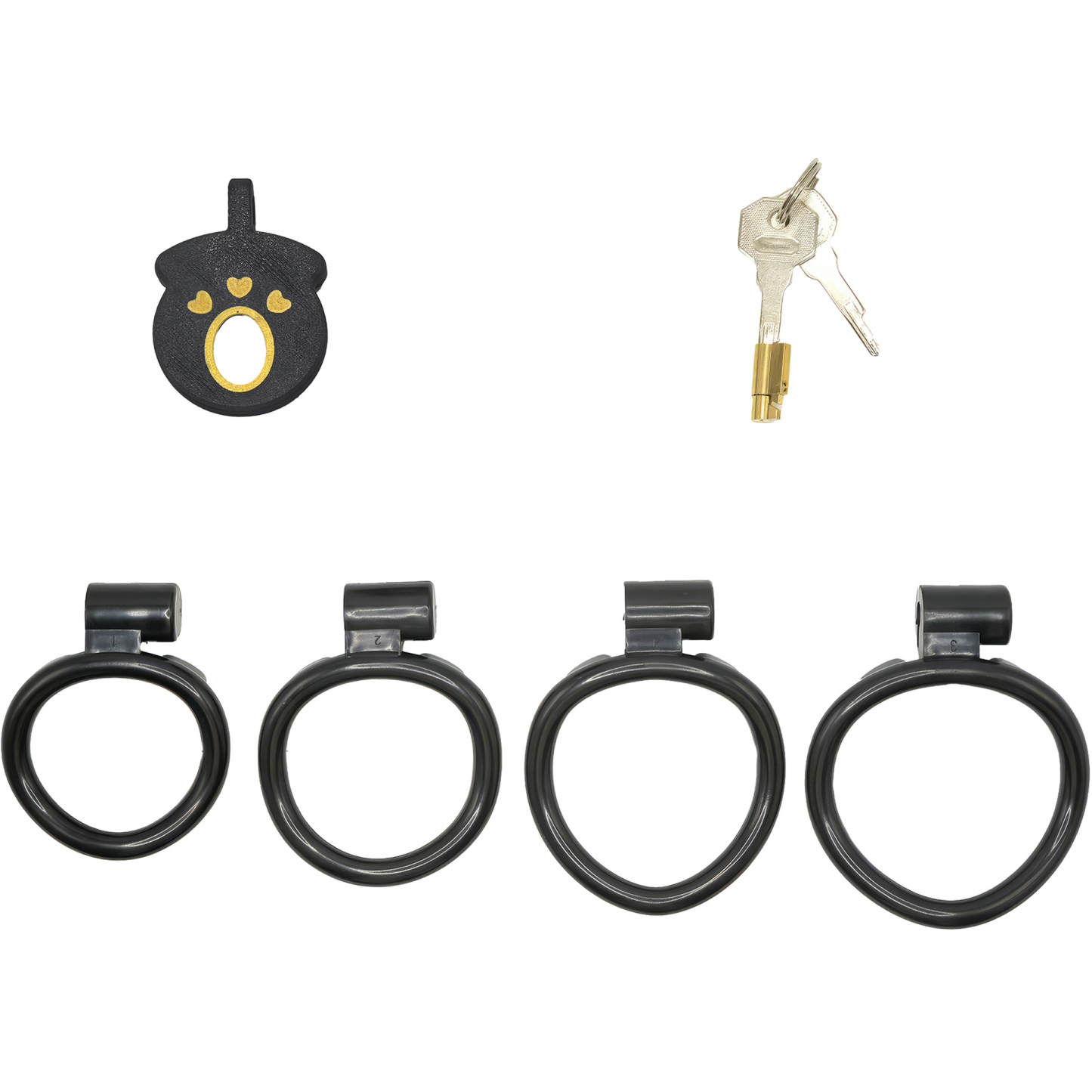 Cute Flat Shemale Chastity Device – Multi-Color | Safe & Comfortable