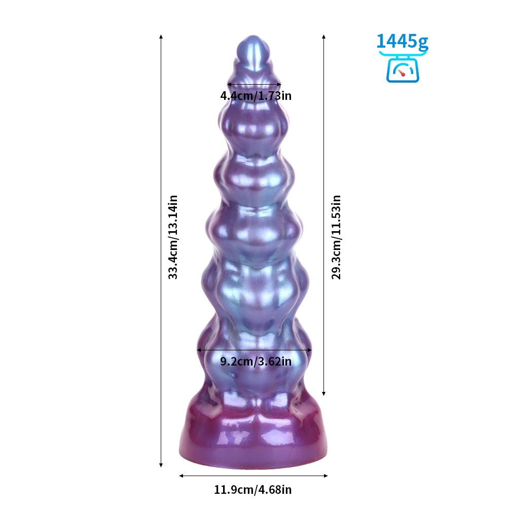 Iridescent Dragon Spire Dildo 