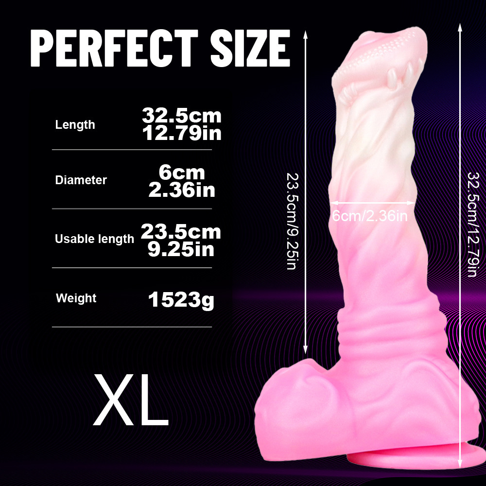 Fantasy Alien Stallion Dildo – Silicone Monster Adult Toy