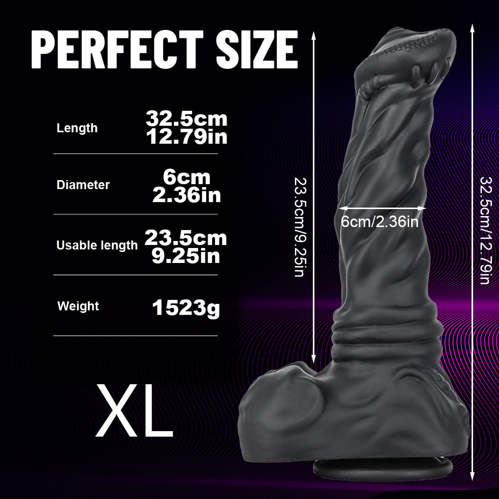 Fantasy Alien Stallion Dildo – Silicone Monster Adult Toy