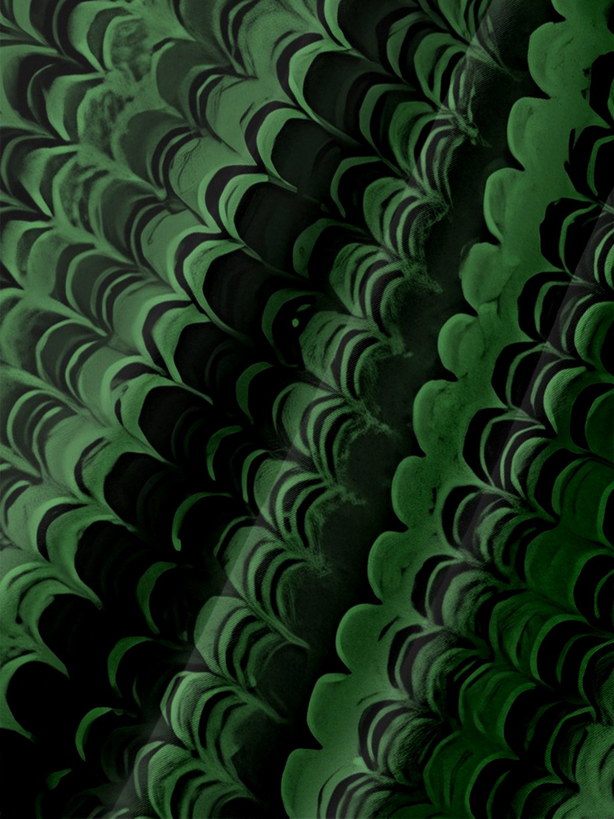 Moisture-wicking Abstract Art Chest Pocket Hawaiian Shirt