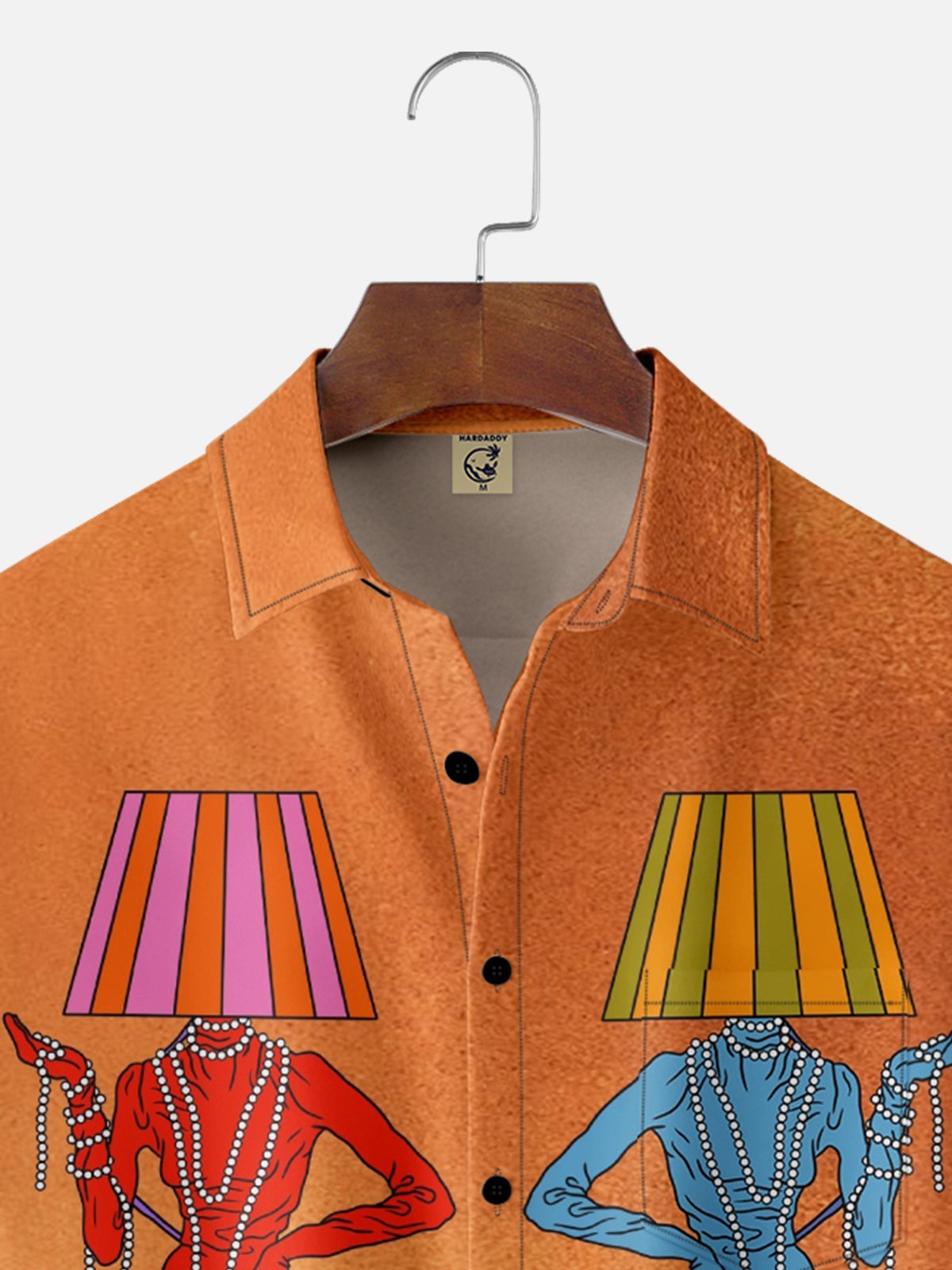 X Artist Janet Johnson Moisture Wicking Abstract Body Light Art Painting Chest Pocket Hawaiian Shirt