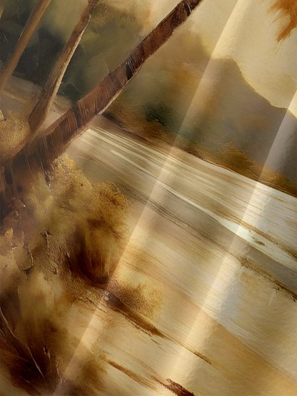 Moisture-wicking Beach Coconut Tree Chest Pocket Hawaiian Shirt