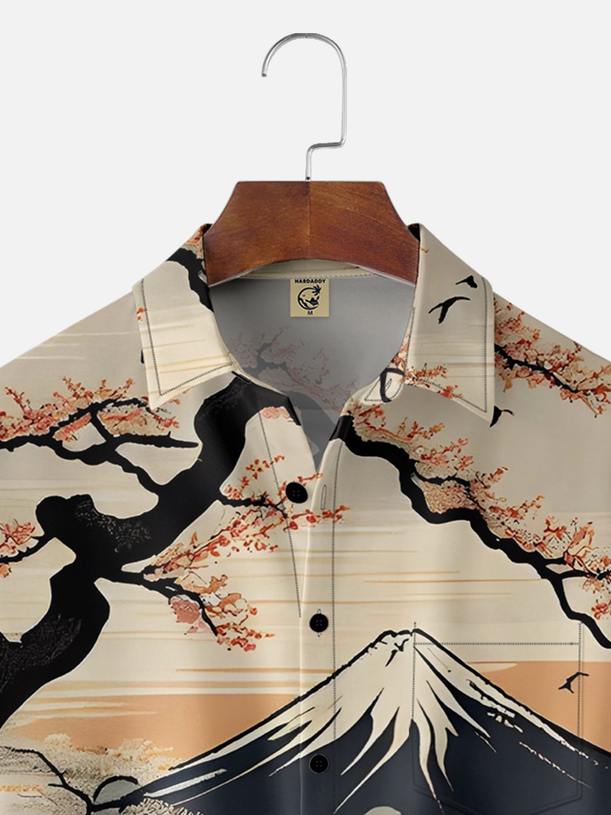 Moisture-wicking Ukiyoe Chest Pocket Hawaiian Shirt