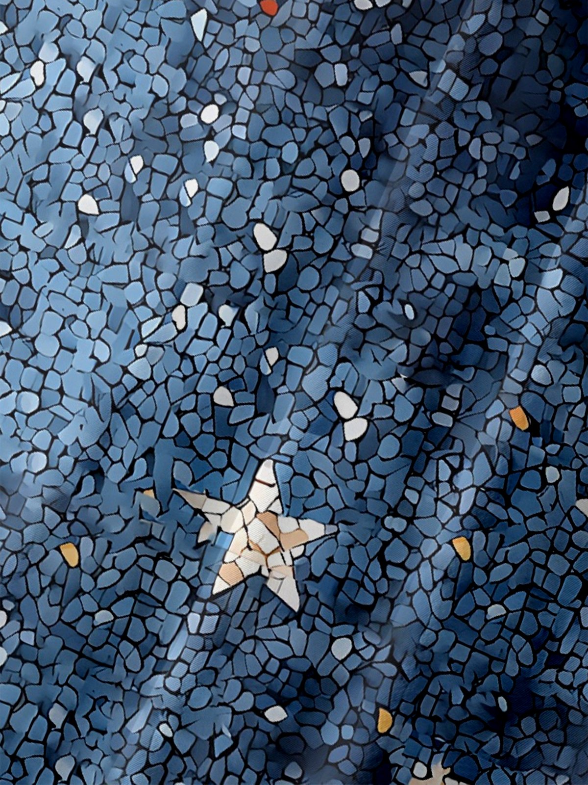 Moisture-wicking Australia Day Flag Mosaic Art Chest Pocket Hawaiian Shirt