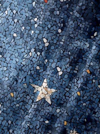 Moisture-wicking Australia Day Flag Mosaic Art Chest Pocket Hawaiian Shirt