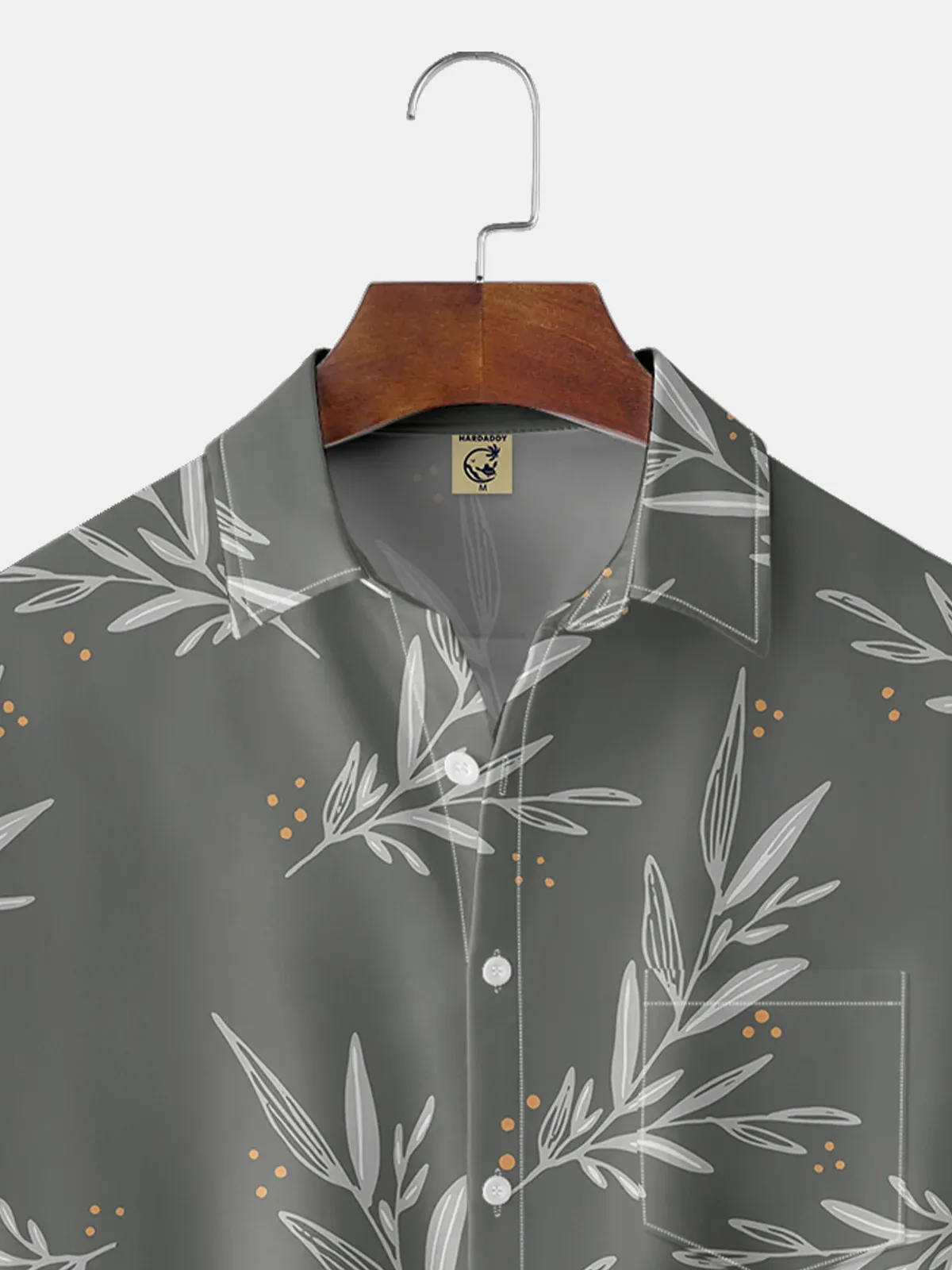 Men's Vintage Print Casual Breathable Short Sleeve Hawaiian Shirt