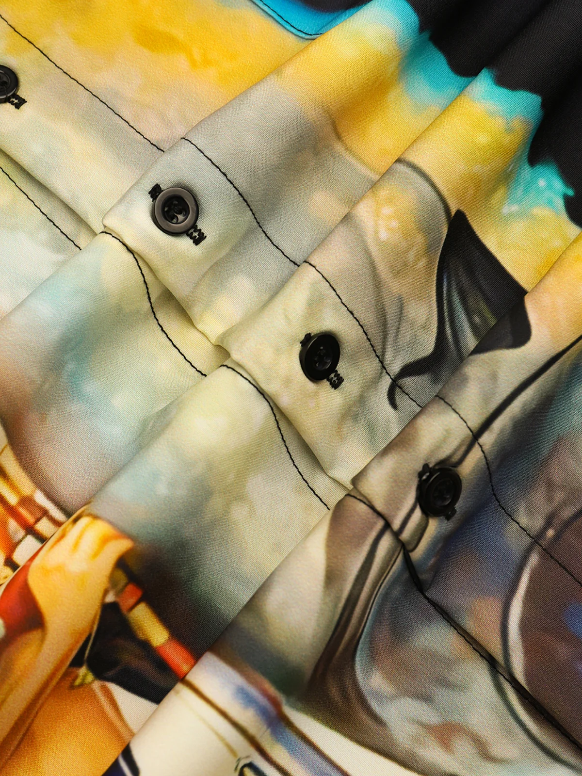 Beauty Fishing Chest Pocket Short Sleeve Hawaiian Shirt