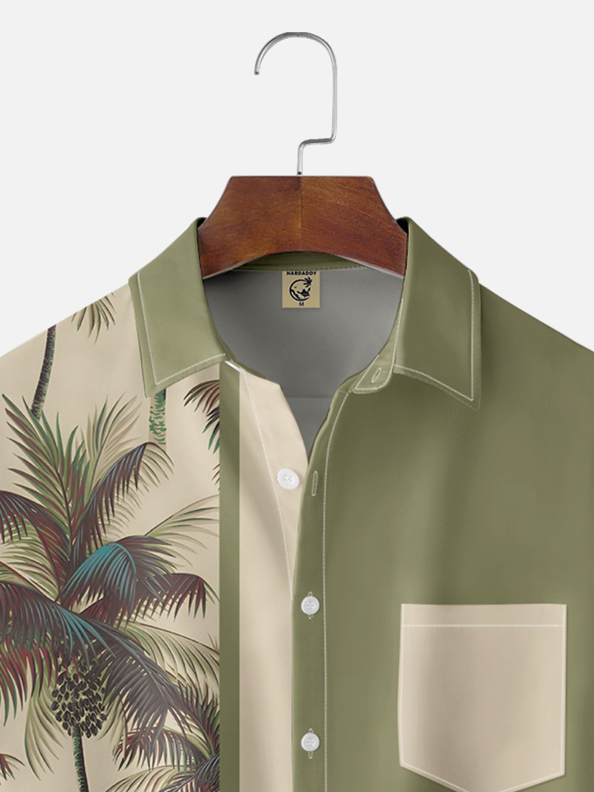 Men's Coconut Tree Casual Breathable Short Sleeve Hawaiian Shirt