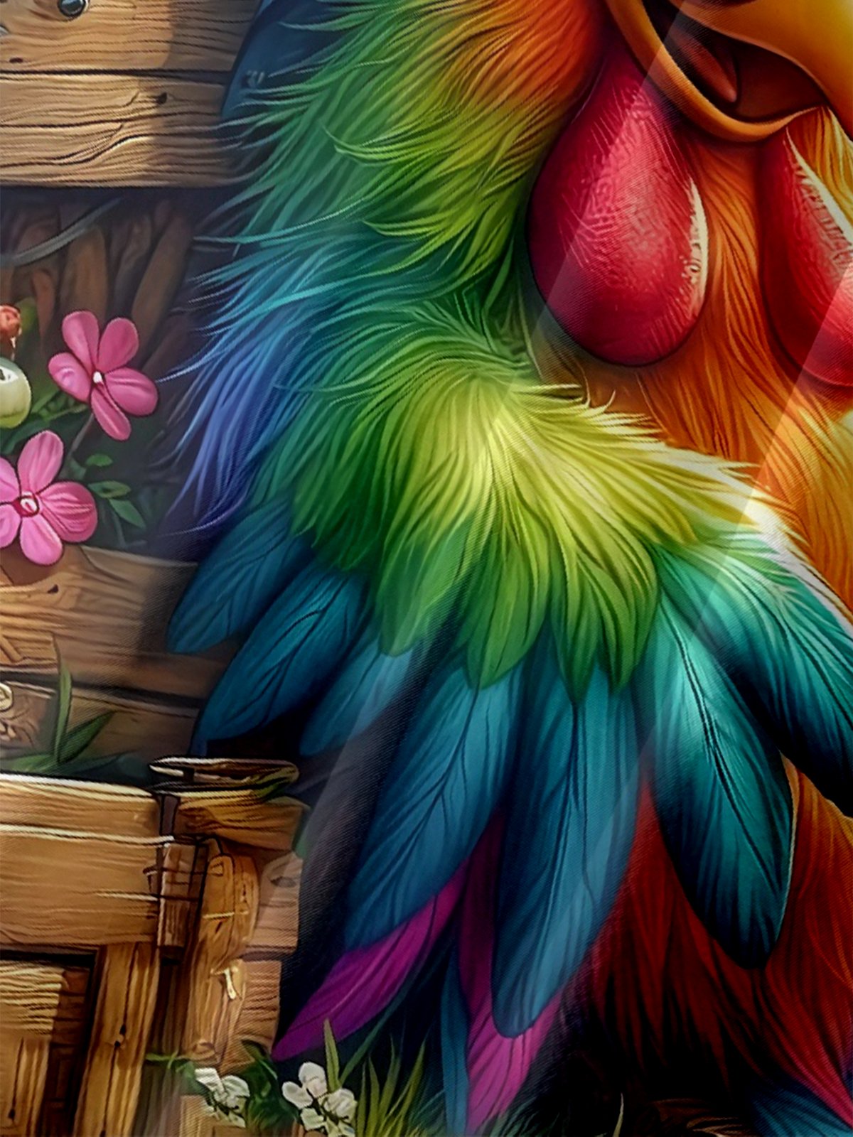 Moisture-wicking Vacation Big Cocktail Beach Chest Pocket Hawaiian Shirt