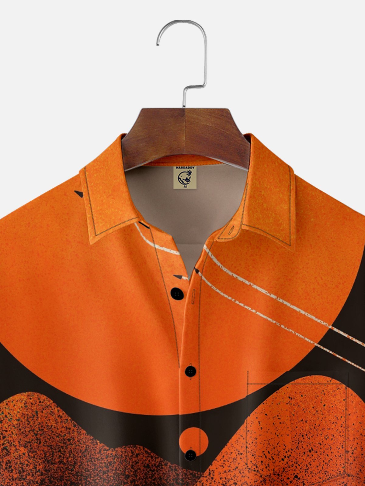 x Stephen Wade Moisture Wicking Abstract Art Geometric Chest Pocket Hawaiian Shirt