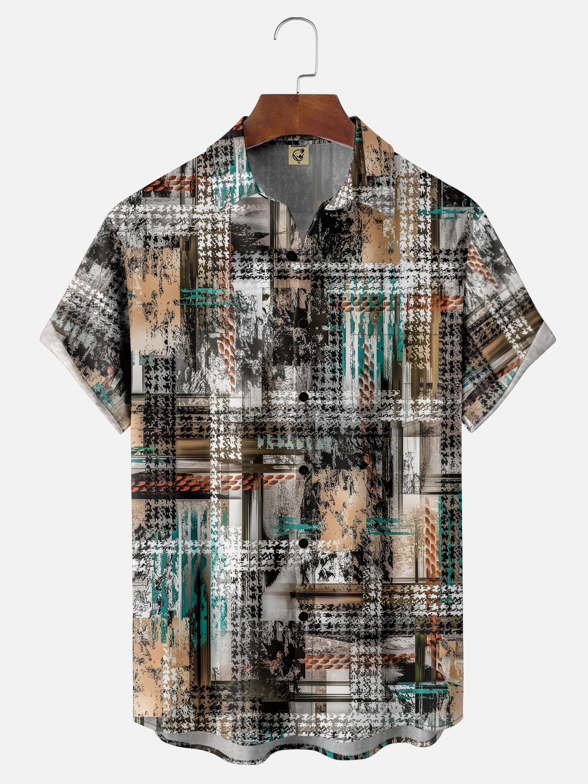 Moisture-wicking Textured Chest Pocket Casual Shirt