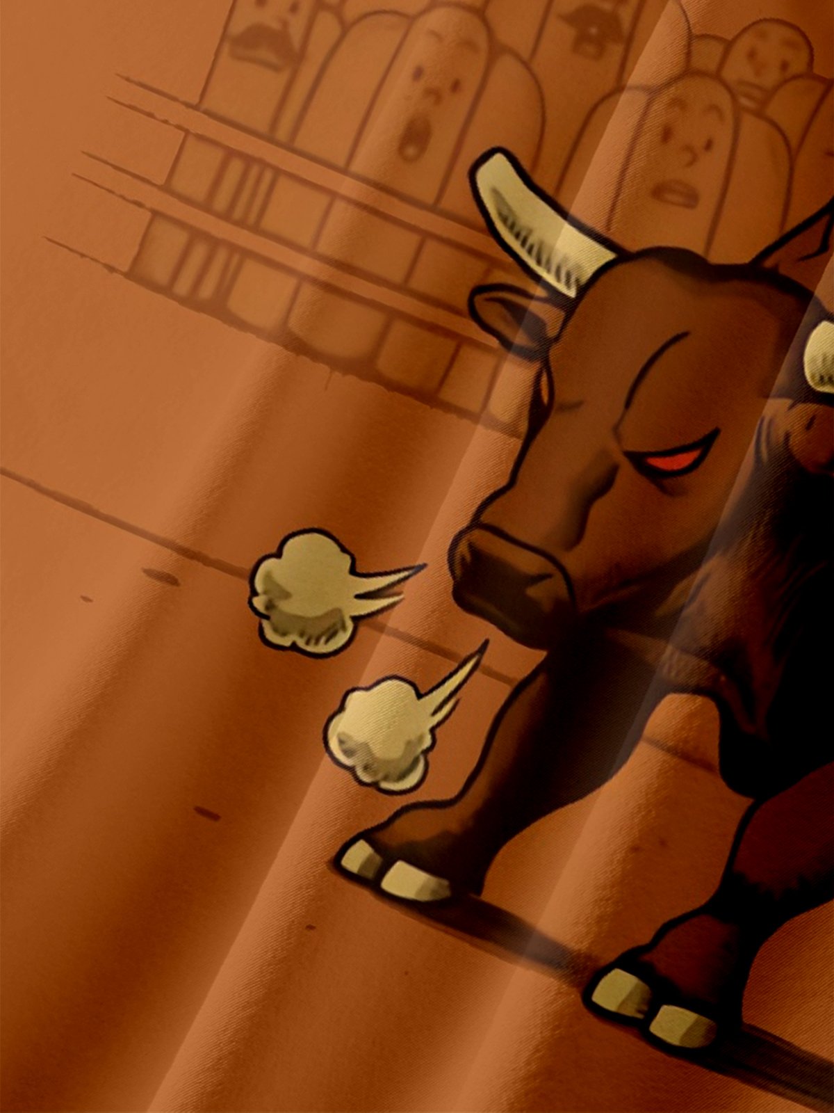 Moisture Wicking Western Hot Dog Cowboy Chest Pocket Hawaiian Shirt