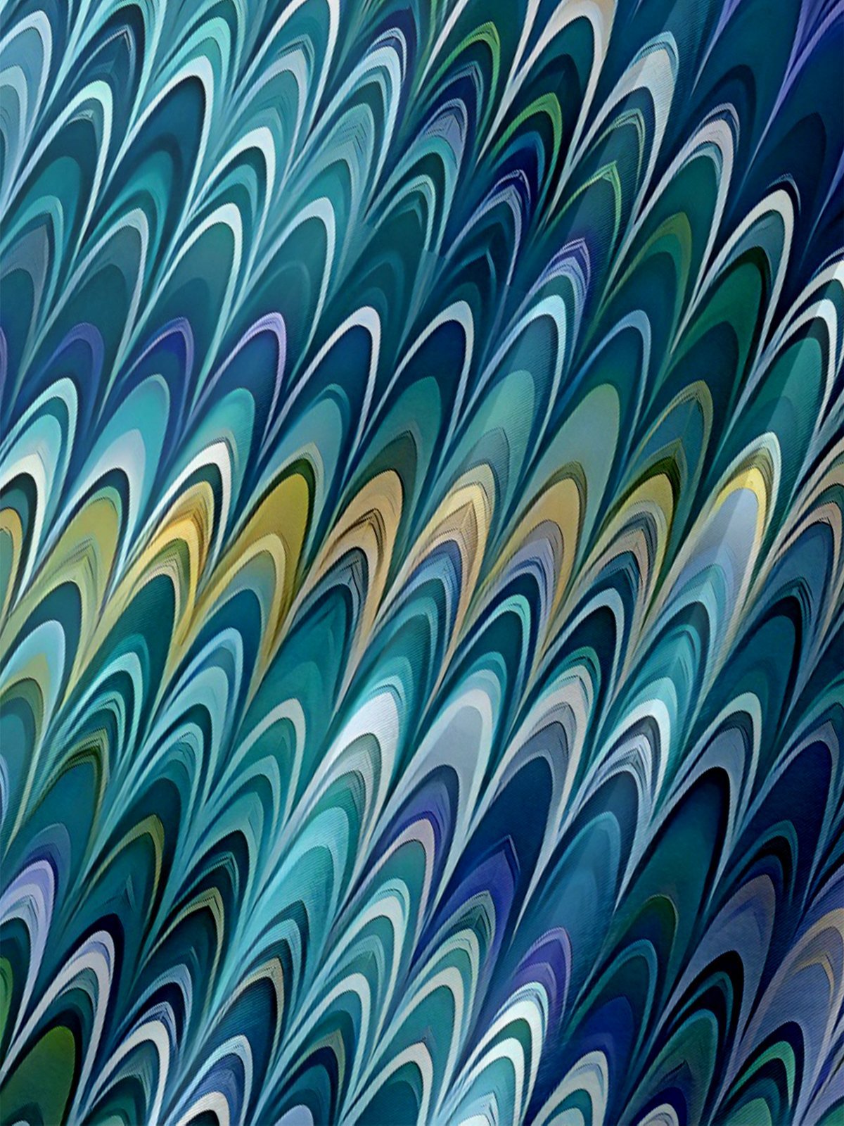 Moisture-wicking Abstract Art Chest Pocket Hawaiian Shirt