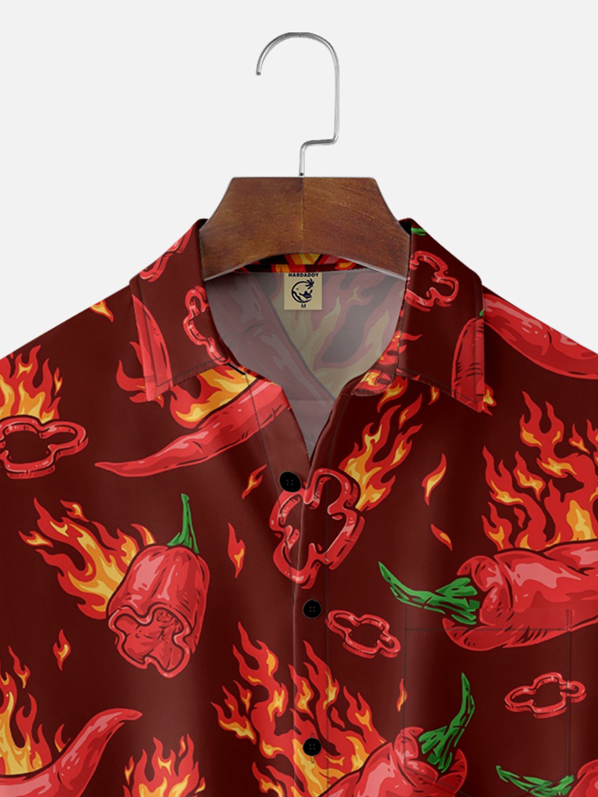 Moisture-wicking Cinco de Mayo Chili Mexican Culture Chest Pocket Casual Shirt
