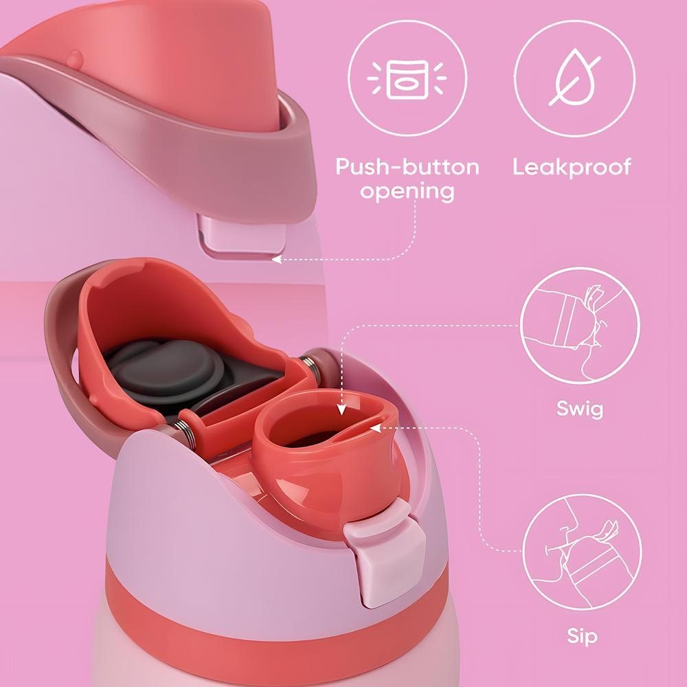 1pc 19/24/32oz Stainless Steel Vacuum Insulated Tumbler with Lid and Straw, KPop Demon Hunters x Gen-Z Cat Vibe, Hot 12H / Cold 24H, Holiday Tumbler for Halloween Christmas, Spooky Cat Demon Hunter Travel Cup, Insulated Travel Drinkware — Perfect Gift