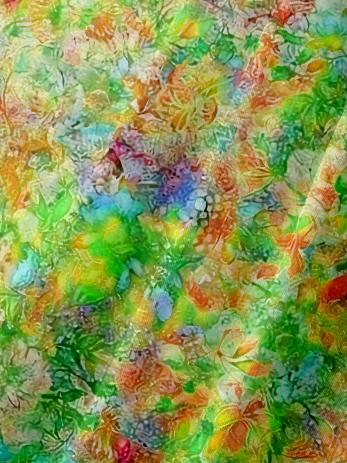 Moisture-wicking Art Floral Chest Pocket Hawaiian Shirt