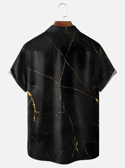 Moisture-wicking Easter Christian Cross Chest Pocket Casual Shirt