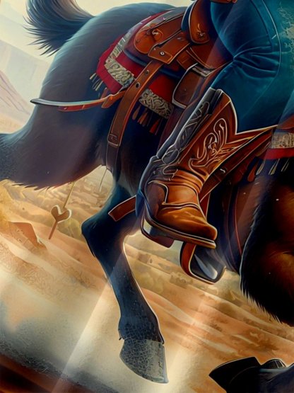 Moisture-wicking Western Cowboy Santa Claus Elk Cactus Chest Pocket Hawaiian Shirt