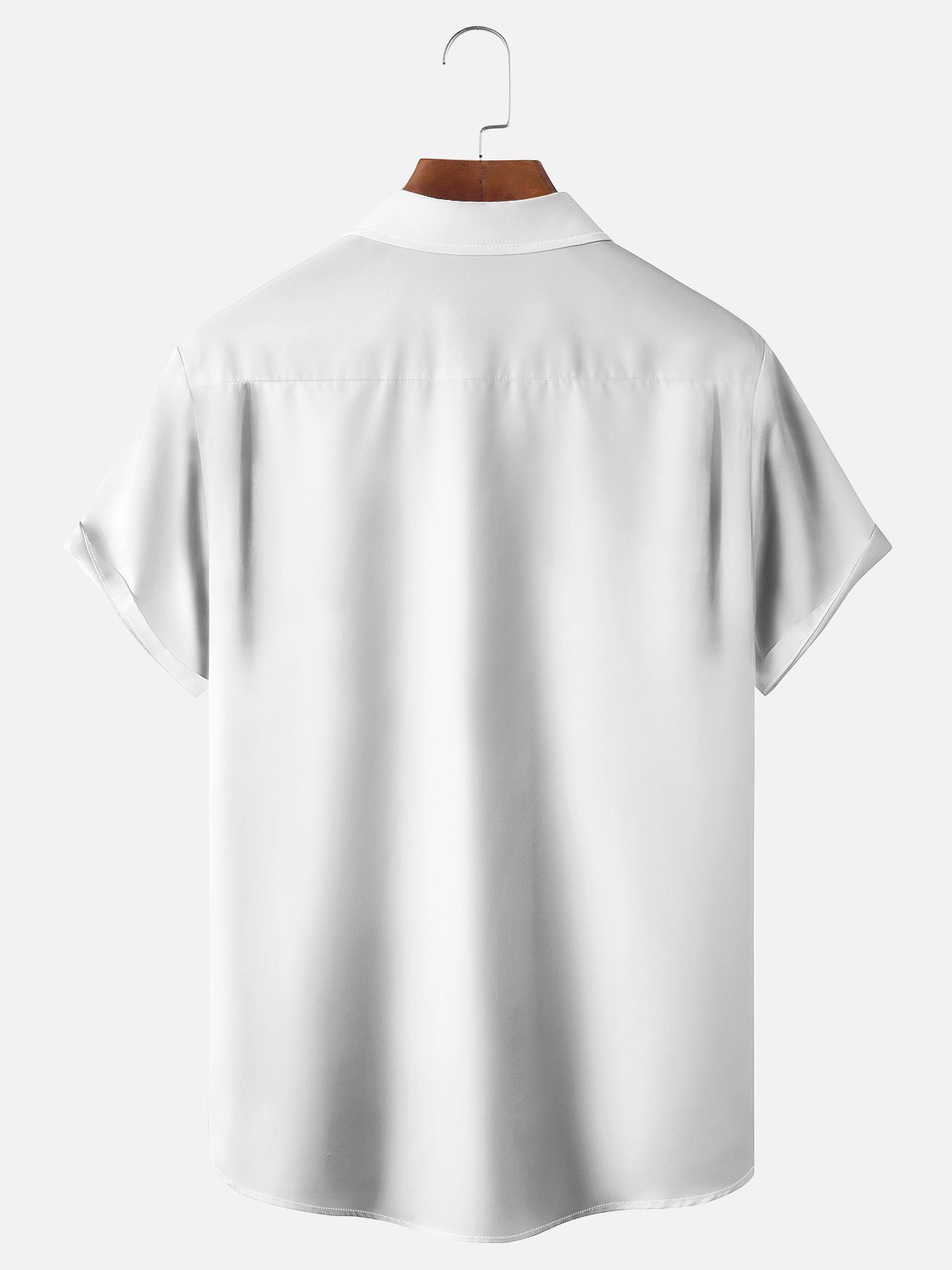 Moisture-wicking Easter Christian Cross Chest Pocket Bowling Shirt