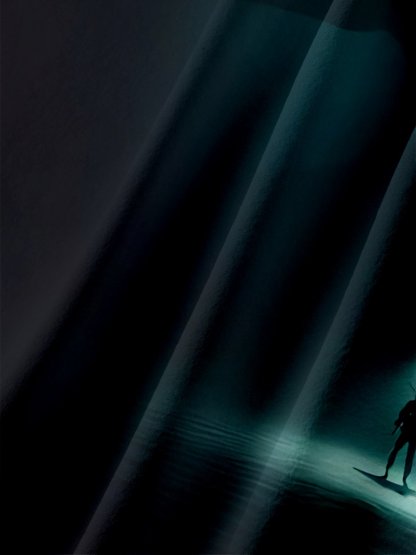 Moisture-wicking Shark Chest Pocket Hawaiian Shirt