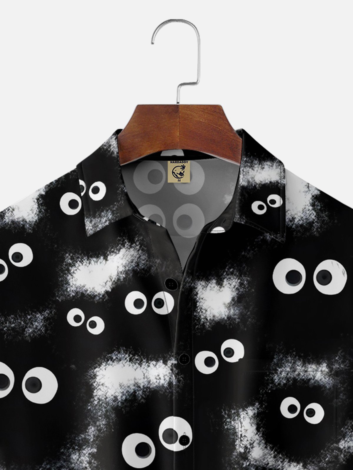 Moisture-wicking Breathable Cartoon Chest Pocket Hawaiian Shirt