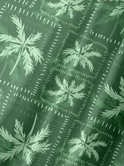 Moisture-wicking Funny Coconut Tree Chest Pocket Hawaiian Shirt